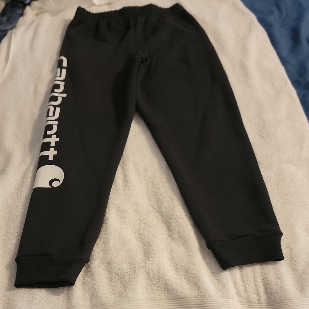 Carhartt Black Joggers with Tapered Leg Design